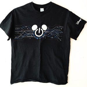 Official Disney Tech Engineering Unisex T-Shirt Gildan 100% Cotton Size Medium M